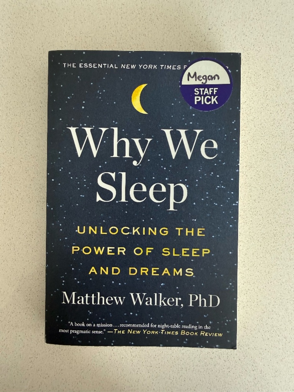 NWT Why We Sleep by Matthew Walker, PhD – Paperback | Sleep Science & Wellness